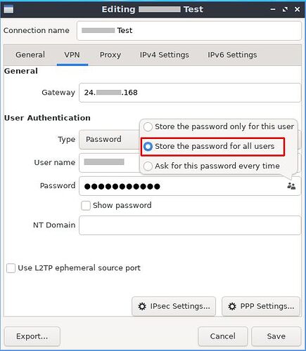 how-to-save-password-lubuntu-l2tp-vpn