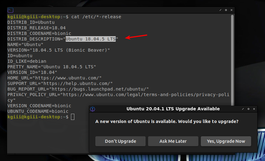 18.04.5 LTS to 20.04.1 LTS update? - Lubuntu Support - Lubuntu