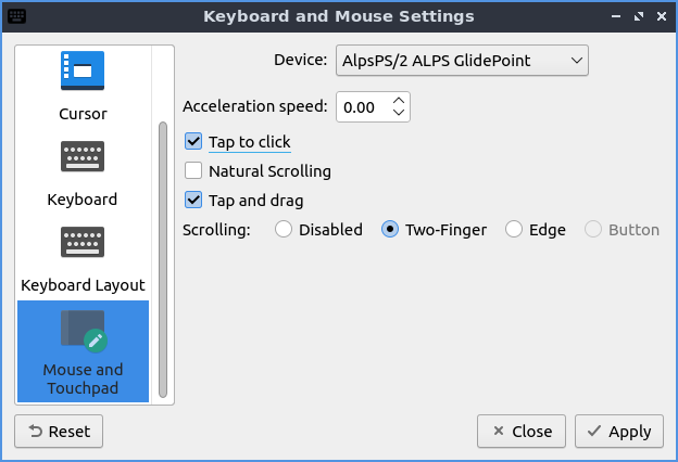 keyboard-n-mouse-settings
